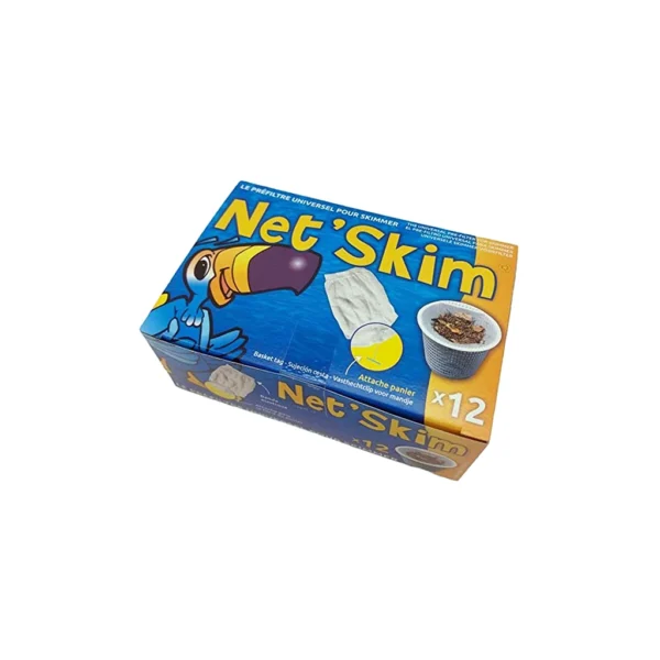 Netskim för bräddavloppet